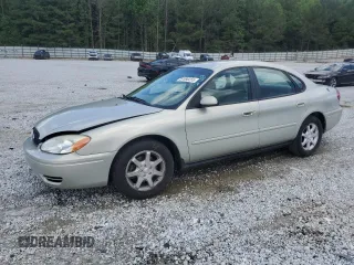 2005 Ford Taurus SEL z VIN 1FAFP56U15A298675, wystawiony jako Copart lot #57890255 z przebiegiem Nie podano mil oraz Szkoda całkowita • Salvage title. Historia ofert i sprzedaży dostępna na DreamBid. Obrazek 1.
