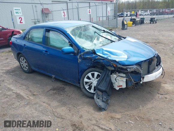 2009 Toyota Corolla with VIN JTDBL40E399046515, listed as a IAAI auction lot 42154947 with 153,041 mi miles. Bid and sale history available at carsss.com. Image 1.