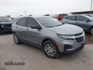 2024 Chevrolet Equinox LS z VIN 3GNAXSEG9RL205583, wystawiony jako IAAI lot #41403166 z przebiegiem 20 199 mil mil oraz . Historia ofert i sprzedaży dostępna na DreamBid. Obrazek 1.
