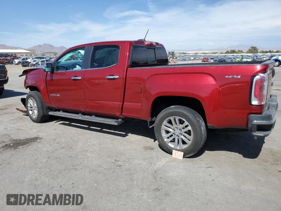 2019 GMC Canyon 4WD SLT with VIN 1GTG6DEN6K1100982, listed as a Copart auction lot 66364384 with 0 mi miles and Salvage Title. Bid and sale history available at carsss.com. Image 2.