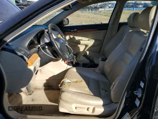 2004 Acura TSX w/Navigation with VIN JH4CL95924C046173, listed as a Copart auction lot 76322884 with 274,359 mi miles and Salvage title. Bid and sale history available at DreamBid. Image 7.