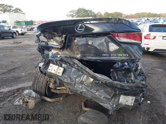 2017 Lexus IS with VIN JTHCM1D2XH5021616, listed as a IAAI auction lot 41830287 with 82,197 mi miles. Bid and sale history available at carsss.com. Image 16.