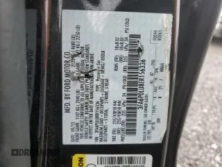 2014 Ford Fusion SE Hybrid with VIN 3FA6P0LU8ER156336, listed as a Copart auction lot 51974765 with 180,814 mi miles and Clean Title. Bid and sale history available at DreamBid. Image 12.