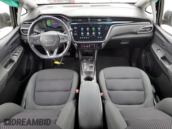 2023 Chevrolet Bolt EV 1LT with VIN 1G1FW6S0XP4108095, listed as a Copart auction lot 59920655 with 22,657 mi miles and Salvage title. Bid and sale history available at DreamBid. Image 8.