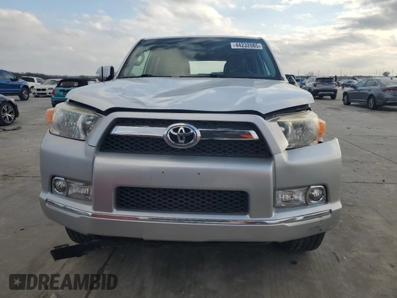 2011 Toyota 4Runner SR5 with VIN JTEZU5JR9B5027110, listed as a Copart auction lot 44232085 with 195,224 mi miles and Salvage title. Bid and sale history available at DreamBid. Image 5.