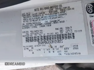 2012 Ford Fusion S with VIN 3FAHP0GA5CR121825, listed as a IAAI auction lot 42203716 with 138,717 mi miles and . Bid and sale history available at carsss.com. Image 9.