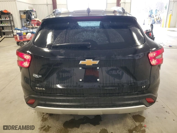 2025 Chevrolet Trax LT with VIN KL77LHEP6SC017877, listed as a Copart auction lot 49840515 with 2,412 mi miles and Salvage Title. Bid and sale history available at carsss.com. Image 6.