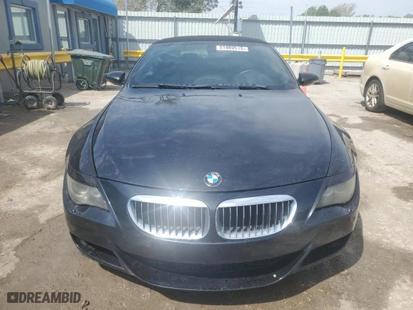 2008 BMW 6 Series M6 with VIN WBSEK93508CY79286, listed as a Copart auction lot 51989515 with 156,413 mi miles and Clean Title. Bid and sale history available at carsss.com. Image 5.