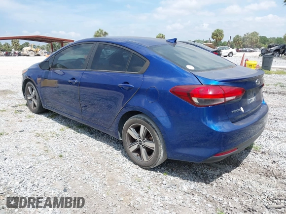 2018 Kia Forte LX with VIN 3KPFL4A79JE226986, listed as a IAAI auction lot 42090225 with 124,133 mi miles and . Bid and sale history available at DreamBid. Image 3.