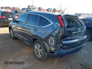2014 Honda CR-V EX-L with VIN 2HKRM3H75EH533468, listed as a IAAI auction lot 41693921 with 140,626 mi miles and . Bid and sale history available at carsss.com. Image 3.