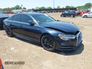 2016 Audi A6 Premium Plus with VIN WAUGFAFC8GN148184, listed as a IAAI auction lot 42456710 with 83,000 mi miles and . Bid and sale history available at DreamBid. Image 1.