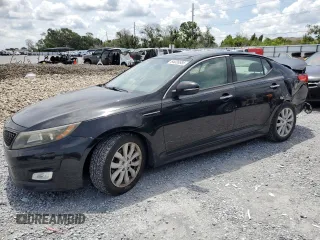 2015 Kia Optima EX с VIN 5XXGN4A72FG412110, выставлен на аукционе Copart как лот 64036685 с пробегом 118 968 миль миль и Списание • Salvage title. История ставок и продаж доступна на DreamBid. Изображение 1.