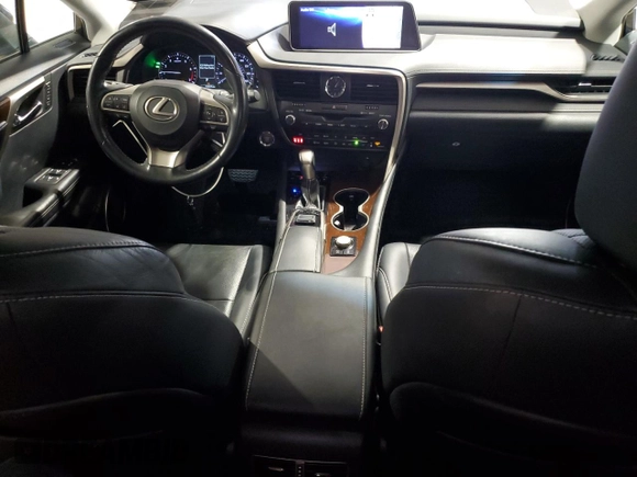 2019 Lexus RX 350 with VIN 2T2BZMCA2KC200165, listed as a Copart auction lot 48115985 with 91,833 mi miles and Salvage Title. Bid and sale history available at DreamBid. Image 8.