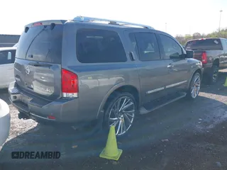 2015 Nissan Armada SV with VIN 5N1BA0ND6FN604077, listed as a IAAI auction lot 41940078 with 169,266 mi miles and . Bid and sale history available at DreamBid. Image 4.