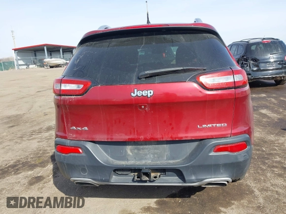 2015 Jeep Cherokee Limited with VIN 1C4PJMDSXFW577462, listed as a IAAI auction lot 41788083 with 155,120 mi miles and . Bid and sale history available at DreamBid. Image 17.