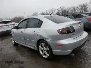 2006 Mazda 3 s with VIN JM1BK324161539542, listed as a Copart auction lot 42357535 with 225,428 mi miles and Salvage Title. Bid and sale history available at DreamBid. Image 2.