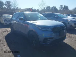 2023 Land Rover Range Rover Velar R-Dynamic S with VIN SALYT2EX2PA356975, listed as a IAAI auction lot 41710740 with 21,386 mi miles and . Bid and sale history available at DreamBid. Image 1.