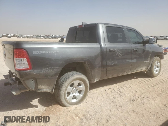 2021 Ram 1500 Lone Star с VIN 1C6RREFT9MN543746, выставлен на аукционе Copart как лот 49902965 с пробегом 62 263 миль миль и Списание • Salvage title. История ставок и продаж доступна на DreamBid. Изображение 3.