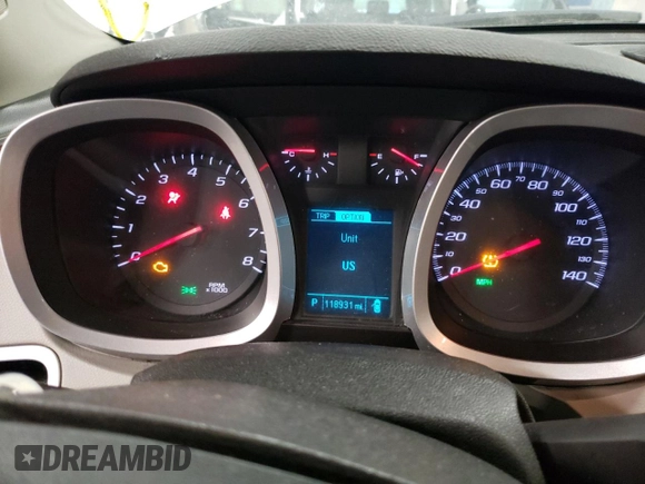 2016 Chevrolet Equinox LT z VIN 2GNALCEK3G6255497, wystawiony jako Copart lot #42034885 z przebiegiem 118 931 mil mil oraz Nie do naprawy • Non repairable. Historia ofert i sprzedaży dostępna na DreamBid. Obrazek 9.