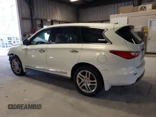2013 Infiniti JX35 with VIN 5N1AL0MMXDC312206, listed as a Copart auction lot 70903834 with 170,425 mi miles and Salvage Title. Bid and sale history available at carsss.com. Image 2.