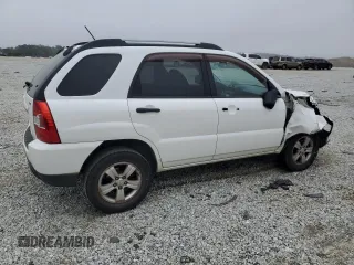 2009 Kia Sportage LX with VIN KNDJF724597575968, listed as a Copart auction lot 51495515 with 164,652 mi miles and Salvage Title. Bid and sale history available at carsss.com. Image 3.
