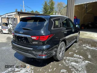2017 Infiniti QX60 with VIN 5N1DL0MM5HC557515, listed as a Copart auction lot 53693325 with 56,353 mi miles and Clean Title. Bid and sale history available at DreamBid. Image 4.