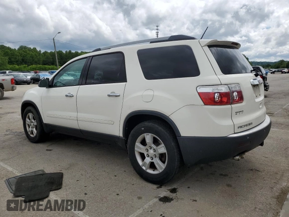 2012 GMC Acadia SLE z VIN 1GKKRPED1CJ123683, wystawiony jako Copart lot #56455695 z przebiegiem 143 874 mil mil oraz Czysty tytuł • Clean title. Historia ofert i sprzedaży dostępna na DreamBid. Obrazek 2.
