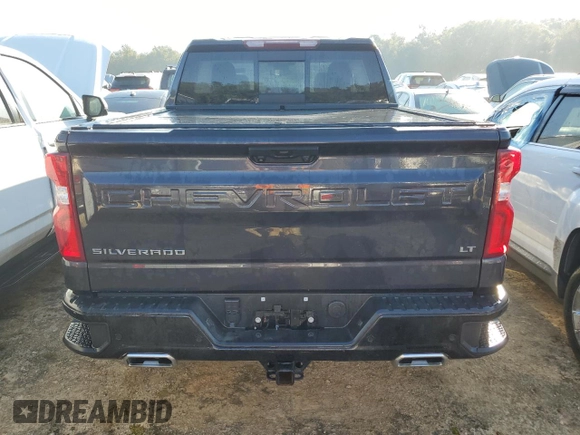 2022 Chevrolet Silverado 1500 LT Trail Boss with VIN 3GCUDFET4NG616850, listed as a Copart auction lot 74491364 with 20,386 mi miles and Non Repairable. Bid and sale history available at DreamBid. Image 6.