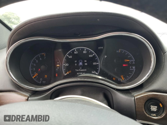 2018 Jeep Grand Cherokee Limited with VIN 1C4RJEBG7JC275473, listed as a Copart auction lot 62474475 with 92,198 mi miles and Clean title. Bid and sale history available at DreamBid. Image 9.