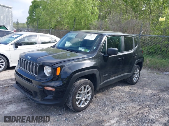 2023 Jeep Renegade Latitude with VIN ZACNJDB12PPP72694, listed as a IAAI auction lot 41922408 with 29,818 mi miles and . Bid and sale history available at DreamBid. Image 17.