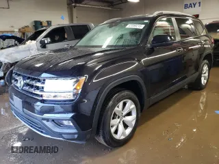 2019 Volkswagen Atlas SE z VIN 1V2UR2CA5KC509346, wystawiony jako Copart lot #47059215 z przebiegiem 54 556 mil mil oraz Szkoda całkowita • Salvage title. Historia ofert i sprzedaży dostępna na DreamBid. Obrazek 1.