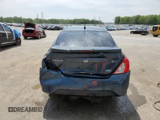 2016 Nissan Versa S Plus with VIN 3N1CN7AP7GL887227, listed as a Copart auction lot 53118615 with 113,121 mi miles and Salvage Title. Bid and sale history available at carsss.com. Image 6.