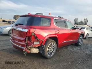 2022 GMC Acadia Denali with VIN 1GKKNPLS7NZ160142, listed as a Copart auction lot 86545014 with 25,424 mi miles and Salvage Title. Bid and sale history available at carsss.com. Image 3.