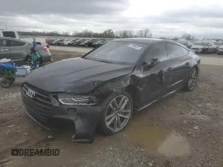 2019 Audi A7 Prestige with VIN WAUV2AF22KN116818, listed as a Copart auction lot 75260224 with 0 mi miles and Salvage Title. Bid and sale history available at carsss.com. Image 1.