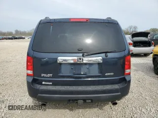 2009 Honda Pilot EX-L with VIN 5FNYF48529B031032, listed as a Copart auction lot 53060365 with 209,608 mi miles and Salvage Title. Bid and sale history available at carsss.com. Image 6.