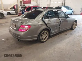 2009 Mercedes-Benz C-Class 3.5L Sport with VIN WDDGF56X09F203811, listed as a IAAI auction lot 41379469 with 138,617 mi miles. Bid and sale history available at carsss.com. Image 4.