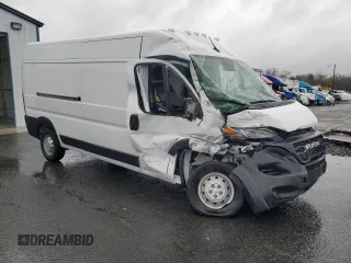 2023 Ram ProMaster Cargo with VIN 3C6LRVDG9PE583202, listed as a Copart auction lot 52513735 with Not Provided miles and Non Repairable. Bid and sale history available at carsss.com. Image 4.