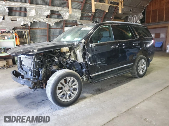 2022 GMC Yukon SLT with VIN 1GKS2BKT3NR282583, listed as a Copart auction lot 54549295 with 79,008 mi miles and Salvage Title. Bid and sale history available at carsss.com. Image 1.