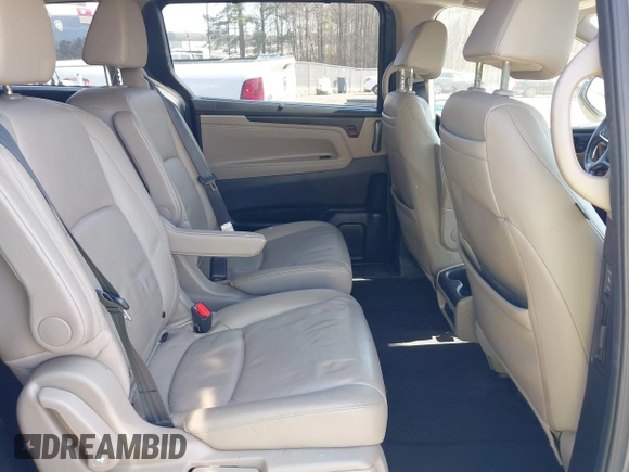2018 Honda Odyssey EX-L with VIN 5FNRL6H76JB074903, listed as a IAAI auction lot 41834327 with 133,250 mi miles. Bid and sale history available at carsss.com. Image 8.