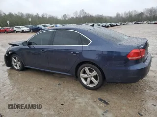 2014 Volkswagen Passat SE with VIN 1VWBT7A37EC098304, listed as a Copart auction lot 47941165 with 139,759 mi miles and Salvage title. Bid and sale history available at DreamBid. Image 2.