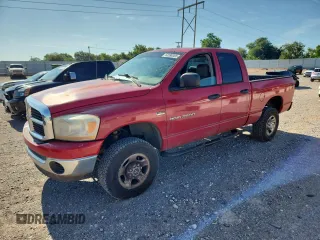 2006 Dodge 2500 SLT with VIN 3D7KS28D06G182010, listed as a Copart auction lot 63598305 with 280,672 mi miles and Salvage title. Bid and sale history available at DreamBid. Image 1.