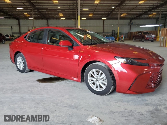 2025 Toyota Camry LE z VIN 4T1DAACK4SU006974, wystawiony jako Copart lot #60284235 z przebiegiem 177 mil mil oraz Czysty tytuł • Clean title. Historia ofert i sprzedaży dostępna na DreamBid. Obrazek 4.
