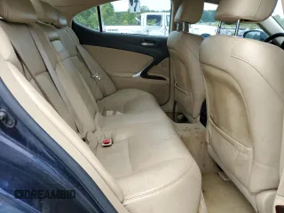 2008 Lexus IS 250 with VIN JTHBK262X85052613, listed as a Copart auction lot 60151025 with 355,990 mi miles and Salvage title. Bid and sale history available at DreamBid. Image 10.