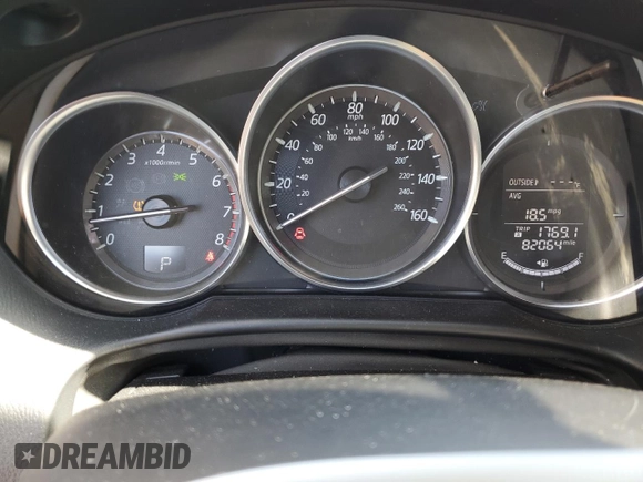 2016 Mazda CX-5 Sport with VIN JM3KE4BY8G0635800, listed as a Copart auction lot 51293125 with 82,064 mi miles and Salvage Title. Bid and sale history available at carsss.com. Image 9.