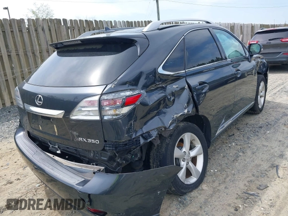 2011 Lexus RX 350 with VIN 2T2BK1BA1BC091928, listed as a IAAI auction lot 42021315 with 132,503 mi miles and . Bid and sale history available at DreamBid. Image 4.