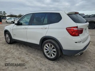 2016 BMW X3 sDrive28i with VIN 5UXWZ7C51G0M83555, listed as a Copart auction lot 87007234 with 111,070 mi miles and Salvage Title. Bid and sale history available at DreamBid. Image 2.