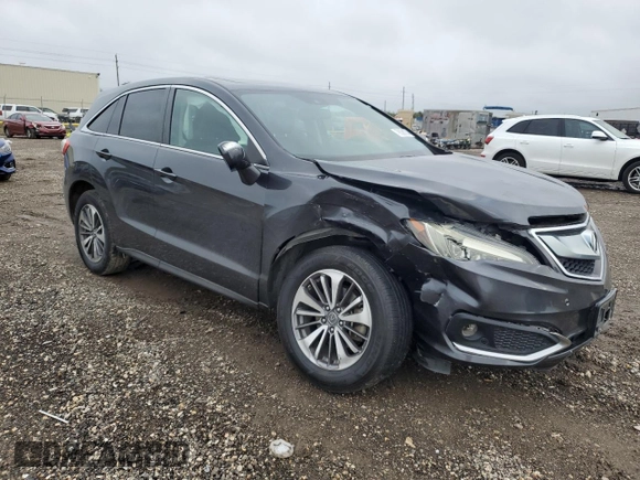 2016 Acura RDX Advance Pkg with VIN 5J8TB3H78GL018220, listed as a Copart auction lot 79038724 with 104,671 mi miles and Salvage Title. Bid and sale history available at carsss.com. Image 4.