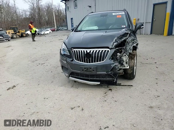 2016 Buick Encore with VIN KL4CJESBXGB736815, listed as a Copart auction lot 48658735 with Not Provided miles and Salvage Title. Bid and sale history available at DreamBid. Image 12.