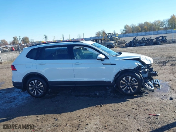 2024 Volkswagen Tiguan S with VIN 3VVRB7AX3RM146054, listed as a IAAI auction lot 41070662 with 4,756 mi miles. Bid and sale history available at carsss.com. Image 13.