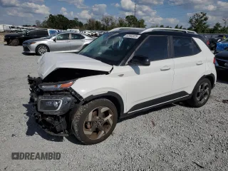 2022 Hyundai Venue Limited z VIN KMHRC8A39NU189331, wystawiony jako Copart lot #52582325 z przebiegiem 34 707 mil mil oraz Nie do naprawy • Non repairable. Historia ofert i sprzedaży dostępna na DreamBid. Obrazek 1.